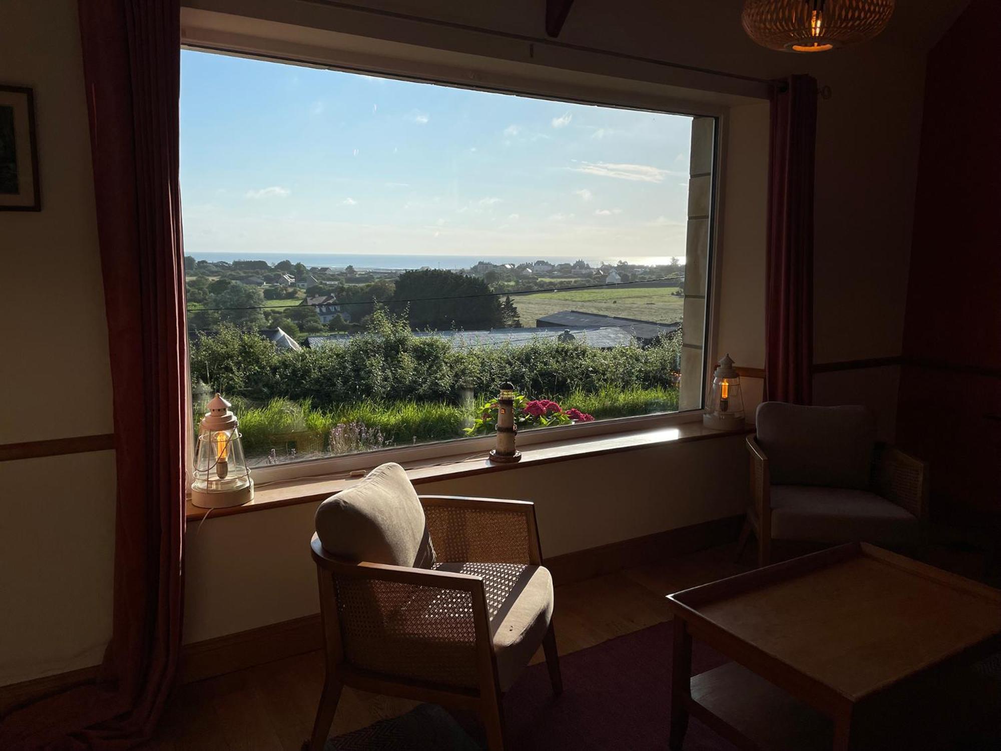Maison De Charme Vue Sur Mer Pour 6 Pers Quinéville Eksteriør bilde