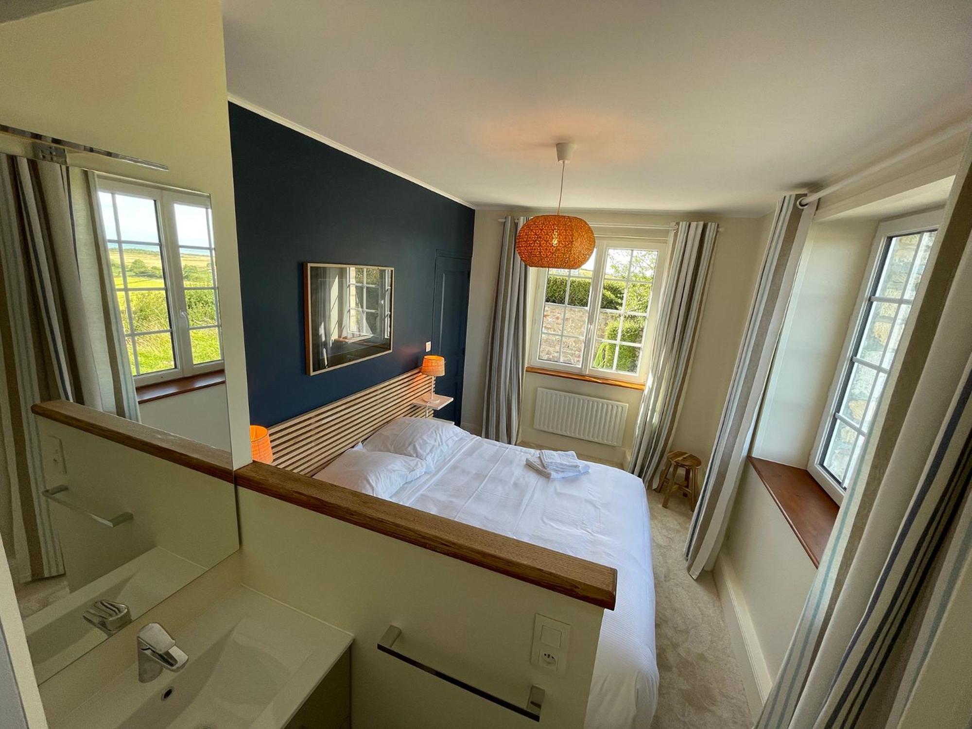 Maison De Charme Vue Sur Mer Pour 6 Pers Quinéville Eksteriør bilde