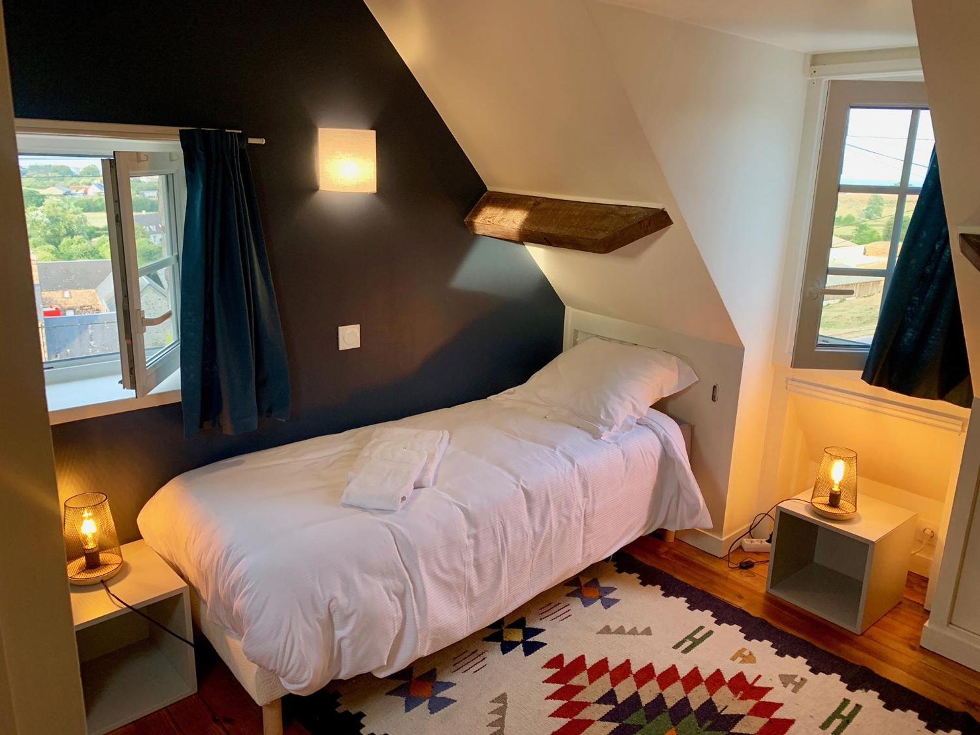 Maison De Charme Vue Sur Mer Pour 6 Pers Quinéville Eksteriør bilde